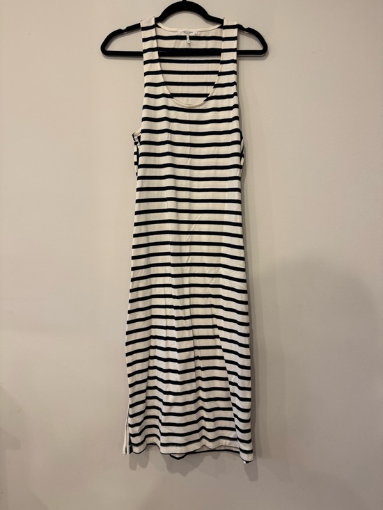 rag & bone Dresses & Skirts - rag & bone Black and White Striped Maxi Tank Dress